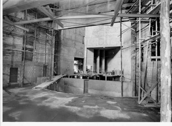 theatre 1960 construction 04