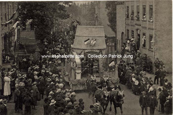 Histor.-Allegorischer Festzug 1910 10 cp