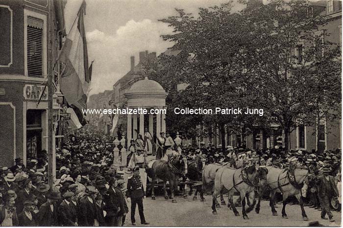 Histor.-Allegorischer Festzug 1910 16 cp