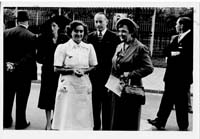 Cinquantenaire 1956 016 visit of the US Ambassador Mrs Pearl Mesta