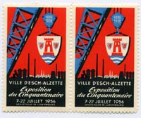 Cinquantenaire 1956 031 timbres
