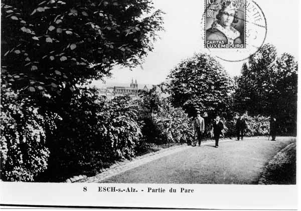 Parc de la Ville 1954 01 cp