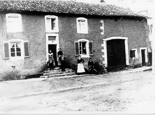 Luxembourg rue de 1902 01 croisement rue du fossee